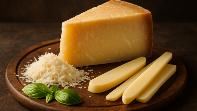 Entdecke die köstliche Welt von Parmesan Provolone – der perfekte Käse für Feinschmecker